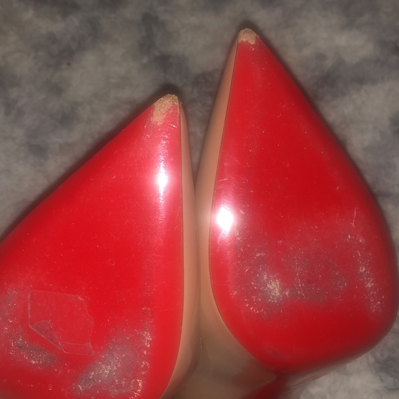 Christian Louboutin Pigalles size 41 nude patent leather - Picture 6 of 6